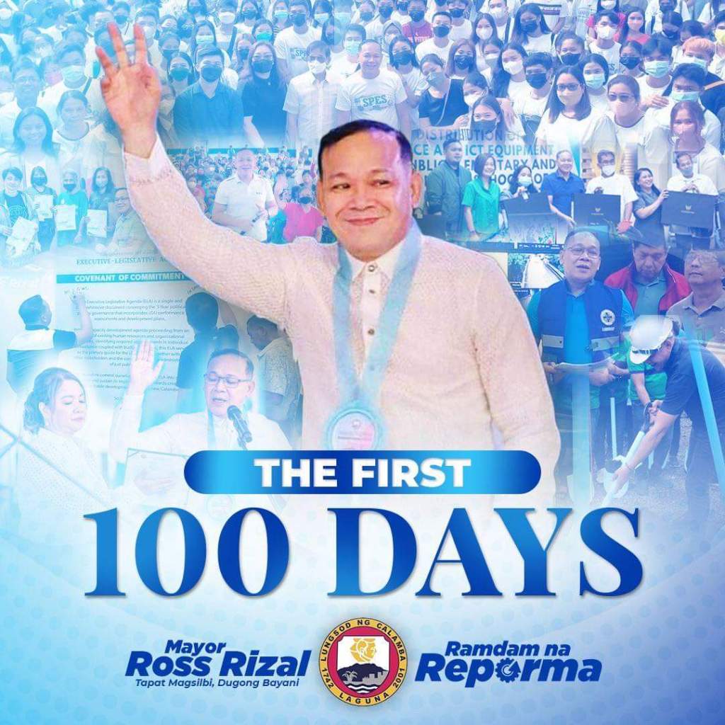 First 100 Days of Calamba Mayor Ross&nbsp;Rizal