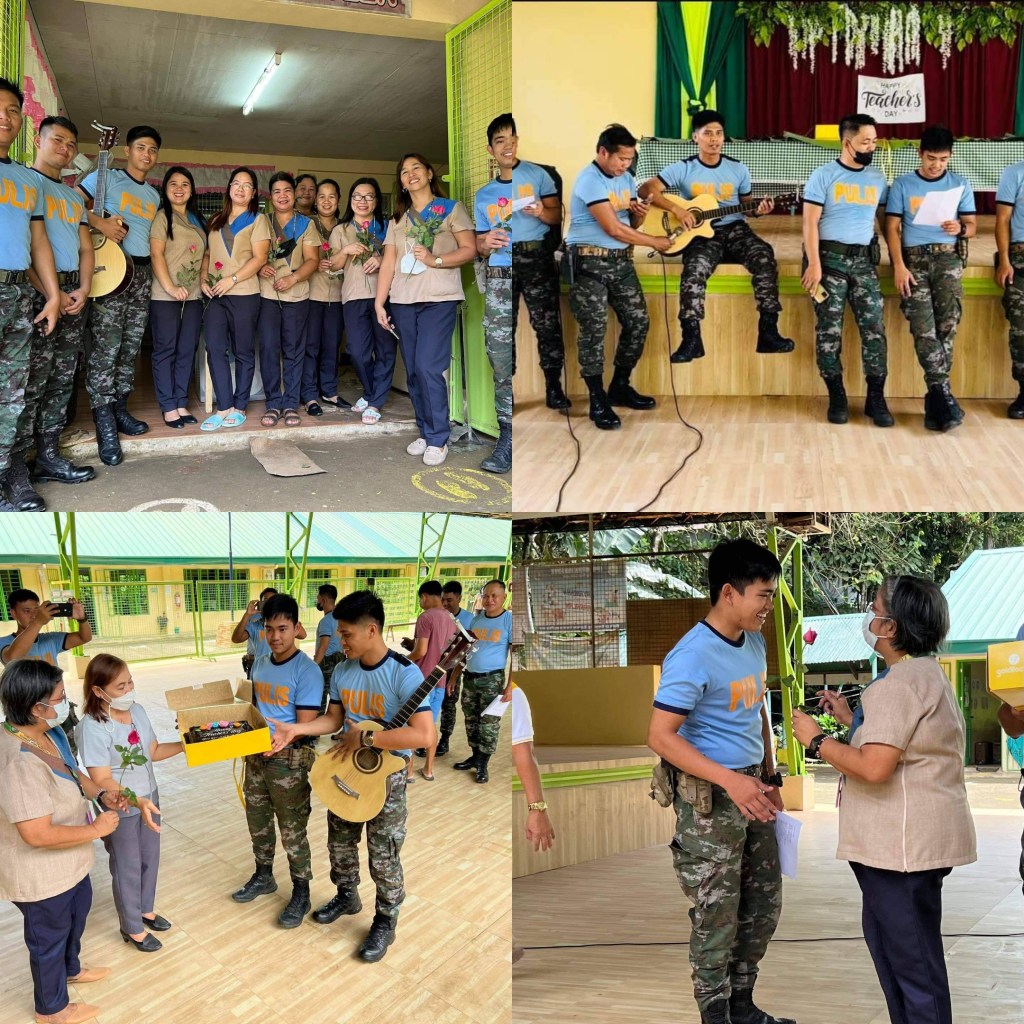 PAGDIRIWANG NG TEACHERS DAY, GURO HINARANA NG MGA&nbsp;KAPULISAN