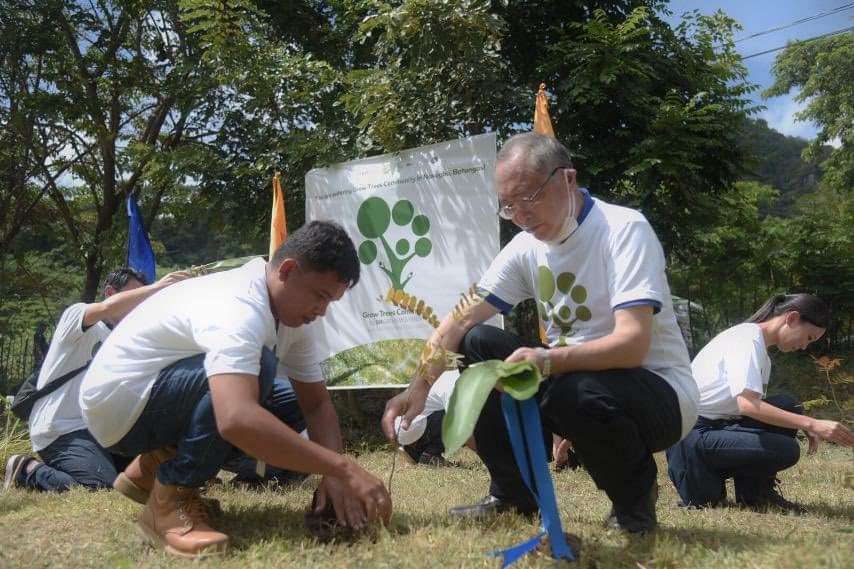 SM and fast retailing foundation launch grow trees Community in&nbsp;Nasugbu