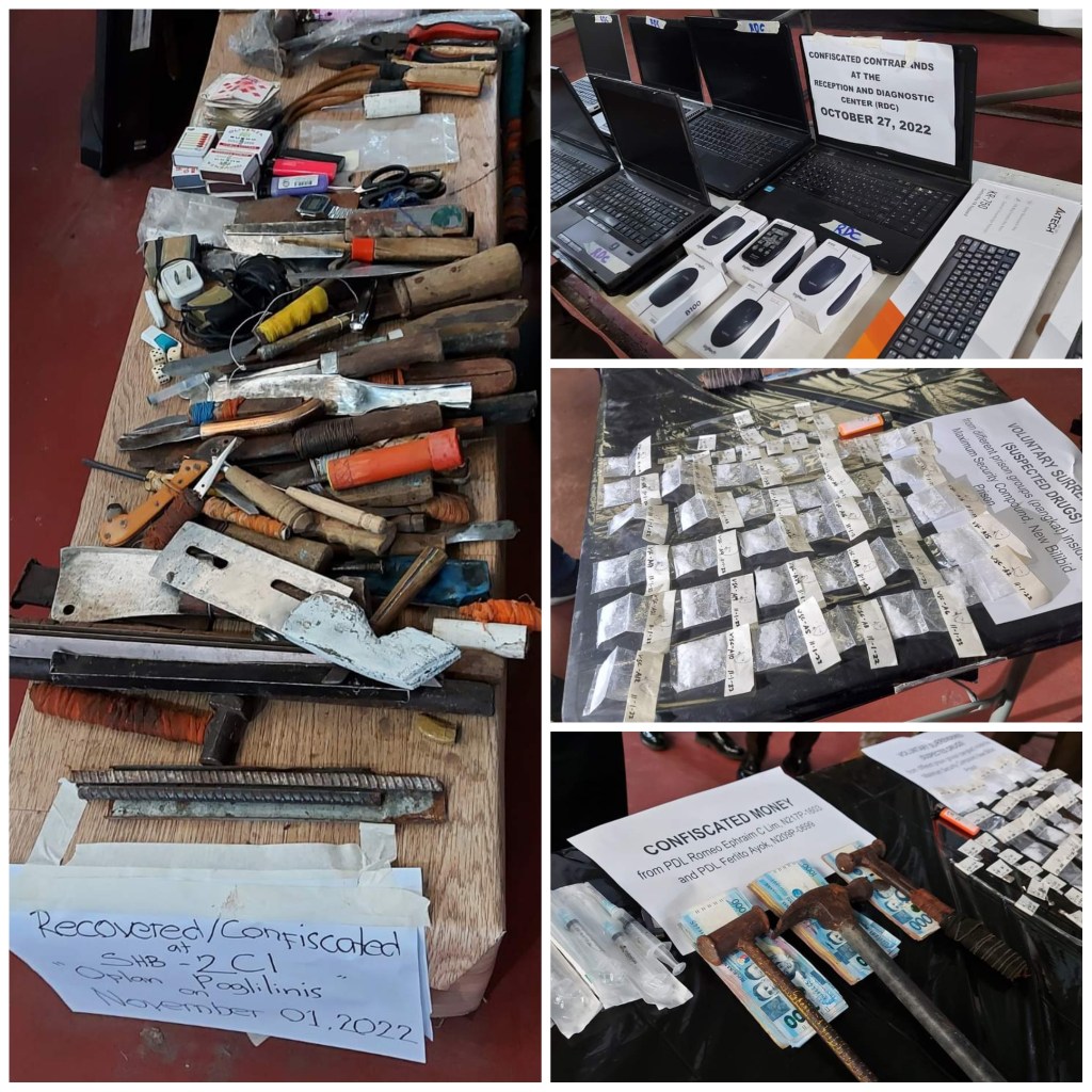 CONTRABANDS FOUND IN NEW BILIBID PRISON DURING&nbsp;INSPECTION