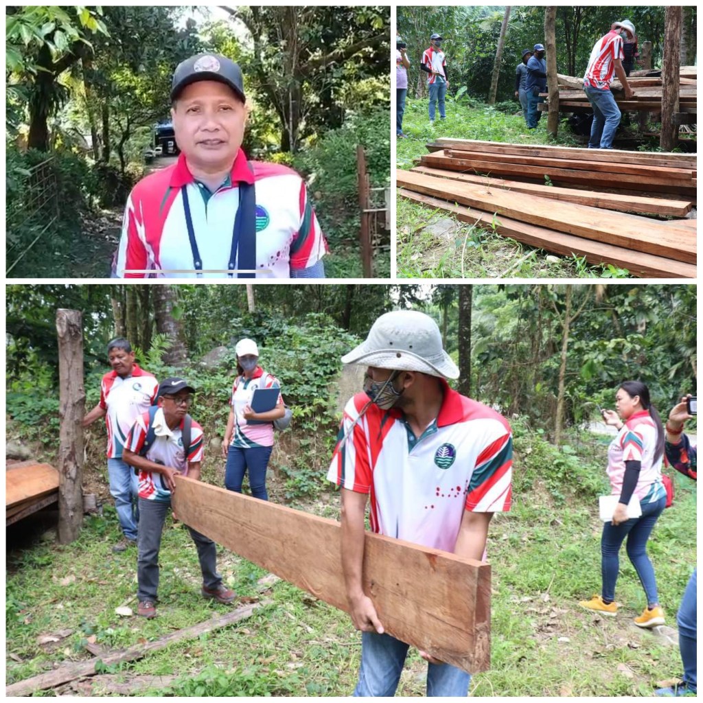 ABOUT 267 BOARD FEET OF SUSPECTED ILLEGAL TIMBER RECOVERED IN SANTA&nbsp;MARIA
