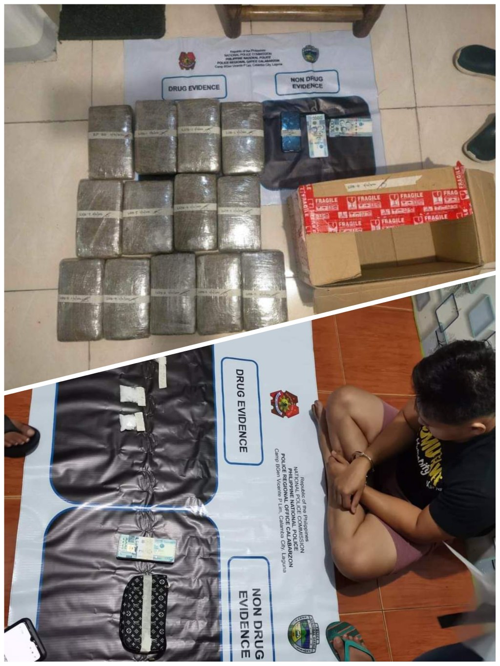P2.6M Worth of Illegal Drugs, 2 HVI Arrested in Separate Police&nbsp;Operations