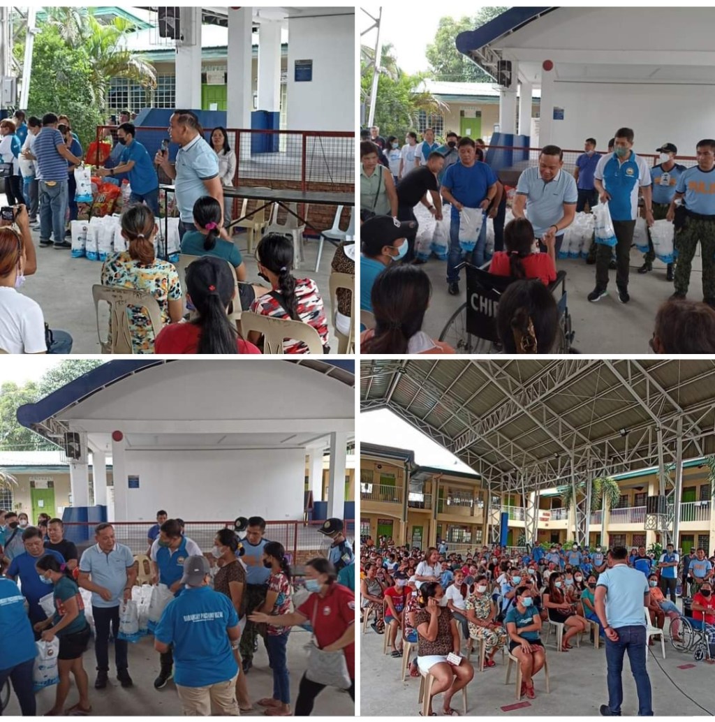 Relief Operation Personally distributed by Mayor Ross Rizal in&nbsp;Calamba