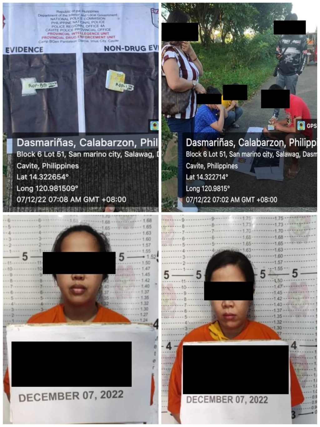 PRO CALABARZON Seized P850,000 Worth of Illegal Drugs in Separate Police Operations, 4 High Value Drug Suspects&nbsp;Arrested