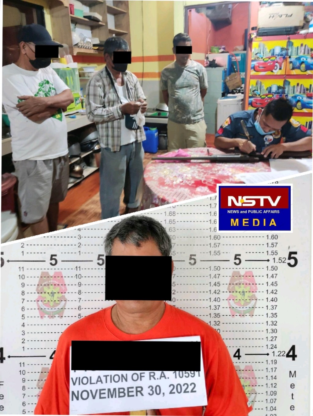 Improvised Shotgun Kumpiskado, Isa Arestado sa Searh Warrant operation ng Los Baños&nbsp;PNP