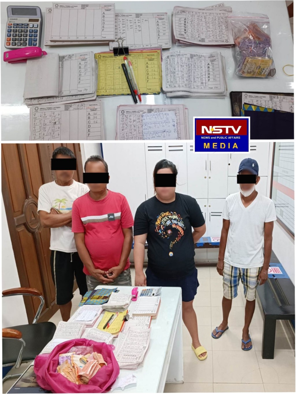 4 arestado, Php55,050.00 halaga ng Bet Money kumpiskado sa Anti-illegal Gambling (Bookies) Operation ng Biñan&nbsp;CPS