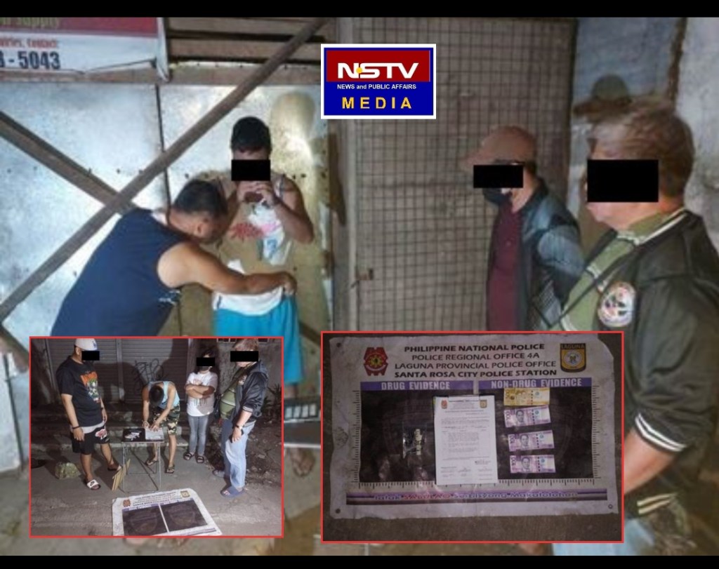 3 suspek arestado sa magkakahiwalay na Buy bust Operation ng Sta. Rosa&nbsp;Pulis