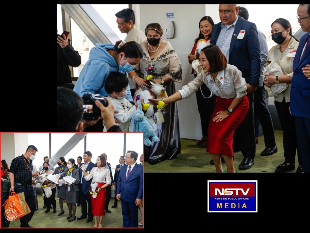 Chinese tourists receive warm welcome from PHL; DOT foresees swifter tourism recovery with Chinese outbound group&nbsp;tours