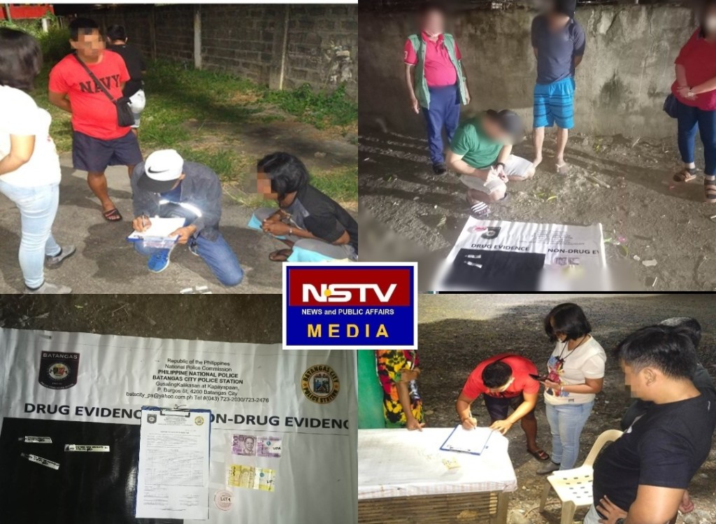 7 Drug Personalities, Arestado sa&nbsp;Batangas