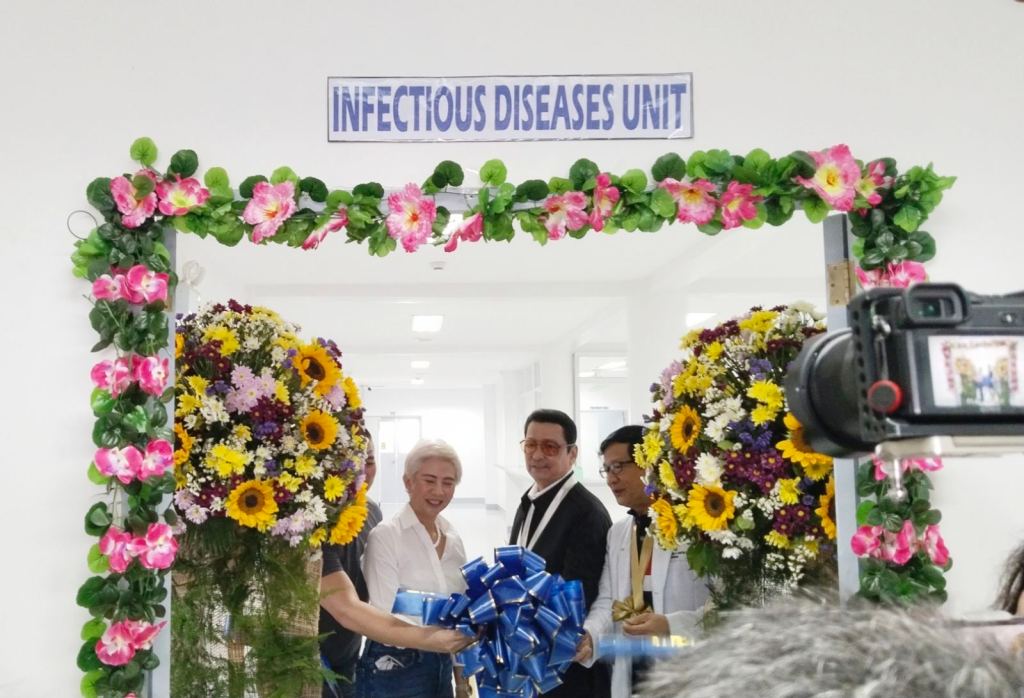 Infectious Diseases Unit Pinasinayaan ni Senador Lito Lapid sa&nbsp;Maynila