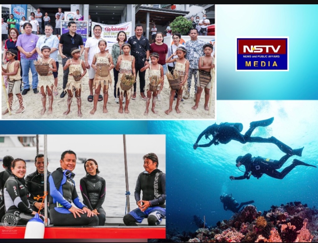 Tourism chief Frasco dives in Puerto Galera, provides alternative livelihood to Oriental&nbsp;Mindoro