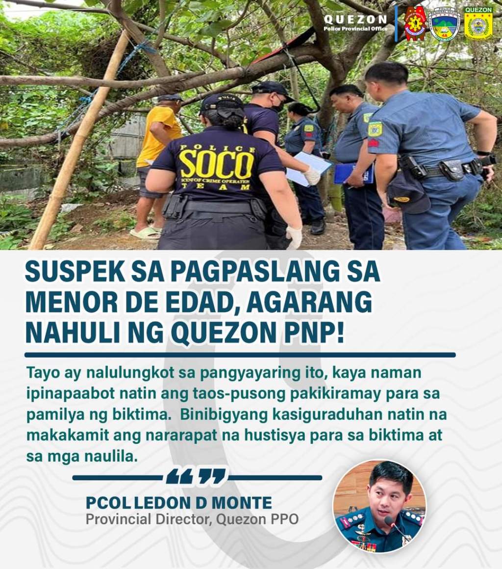 𝗦𝗨𝗦𝗣𝗘𝗞 𝗦𝗔 𝗣𝗔𝗚𝗣𝗔𝗦𝗟𝗔𝗡𝗚 𝗦𝗔 𝗠𝗘𝗡𝗢𝗥 𝗗𝗘 𝗘𝗗𝗔𝗗, 𝗔𝗚𝗔𝗥𝗔𝗡𝗚 𝗡𝗔𝗛𝗨𝗟𝗜 𝗡𝗚 𝗤𝗨𝗘𝗭𝗢𝗡&nbsp;𝗣𝗡𝗣!