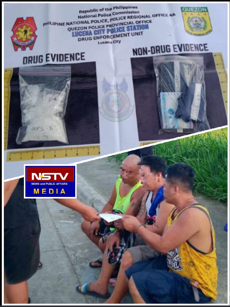 1.9 MILYONG ILLEGAL NA DROGA NASABAT NG QUEZON PNP SA 3&nbsp;TULAK