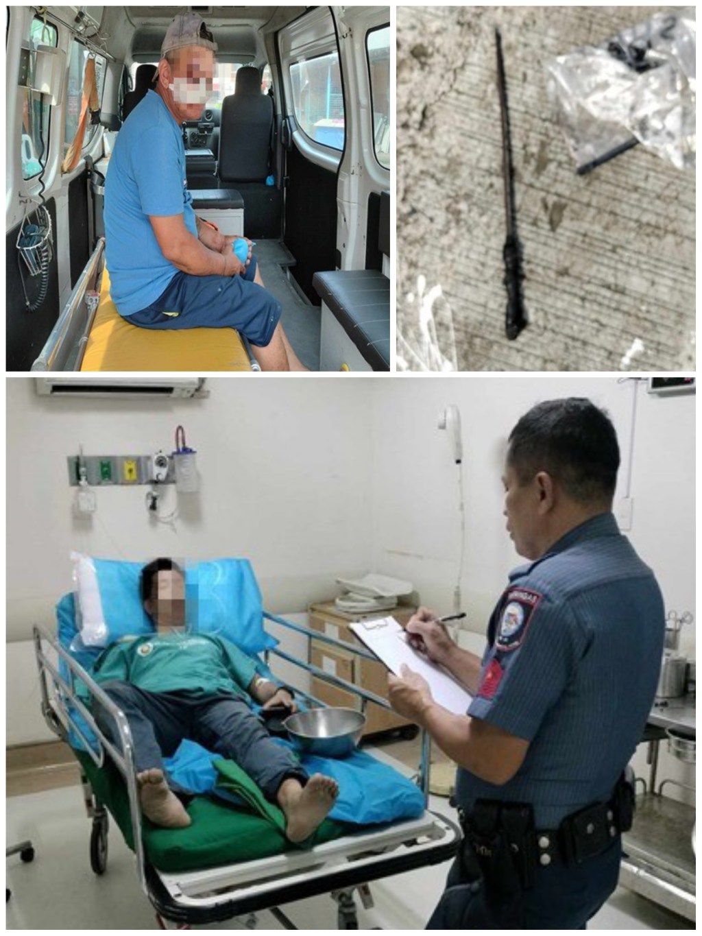 Lalaking Nanaksak, Kulungan ang&nbsp;Bagsak