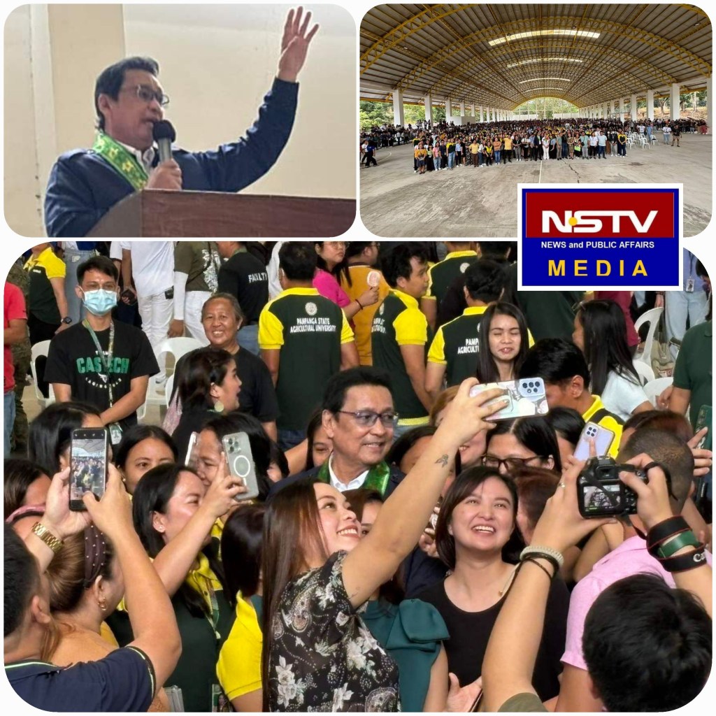 LAPID,  PINASINAYAAN ANG BAGONG PSAU GYM SA&nbsp;PAMPANGA