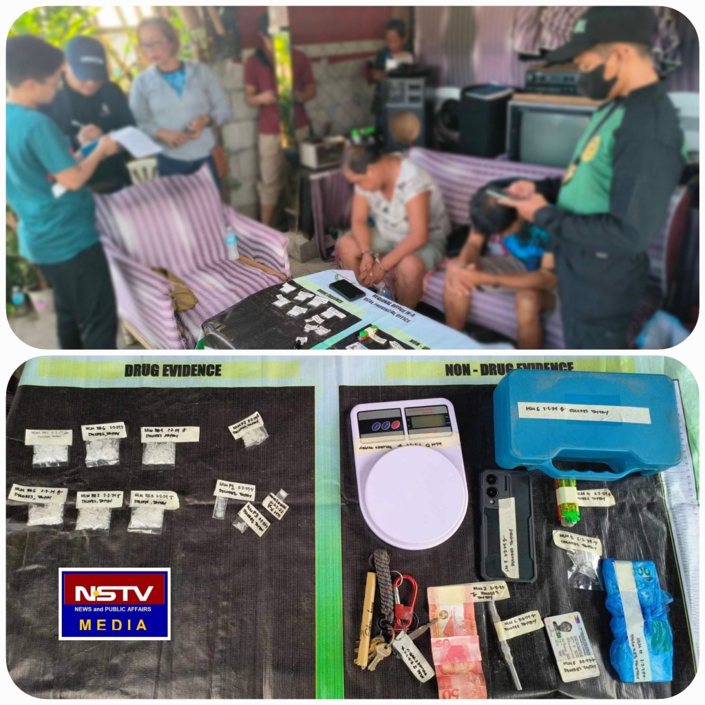 2 DRUG PERSONALITIES ARRESTED DURING BUY-BUST OPERATION IN RIZAL
