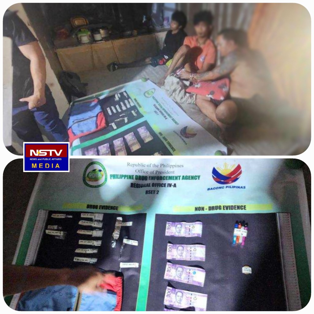 DRUG DEN DISMANTLED, THREE DRUG SUSPECTS&nbsp;ARRESTED