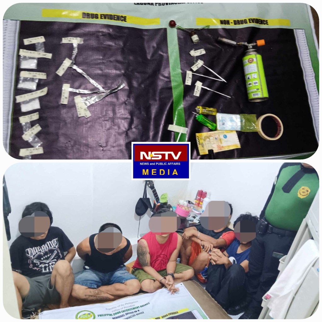Authorities Crack Down on Drug Dens: Five Arrested in Antipolo City&nbsp;Operation