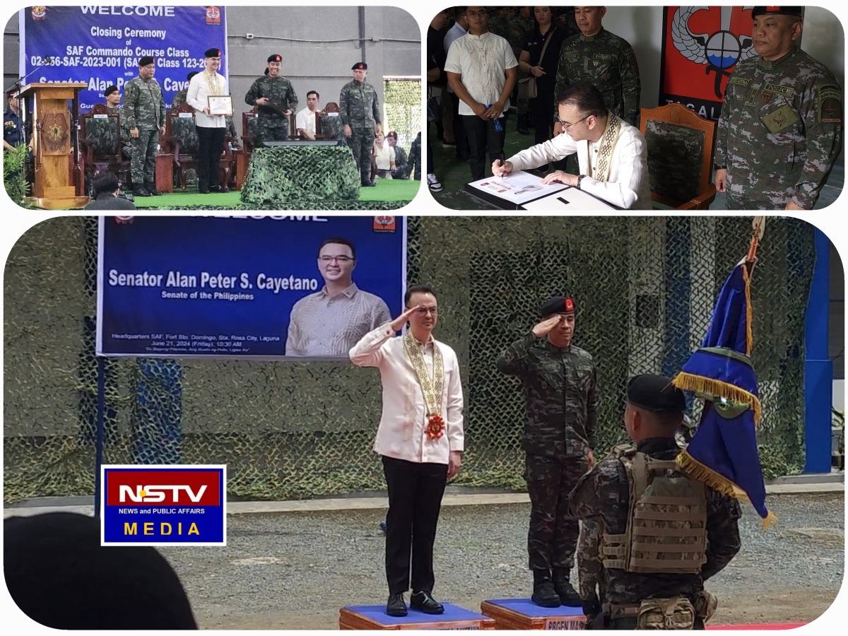Cayetano and SAF Welcomes New Commandos: Class 123-2023 ‘SULTANS’ Graduation Ceremony