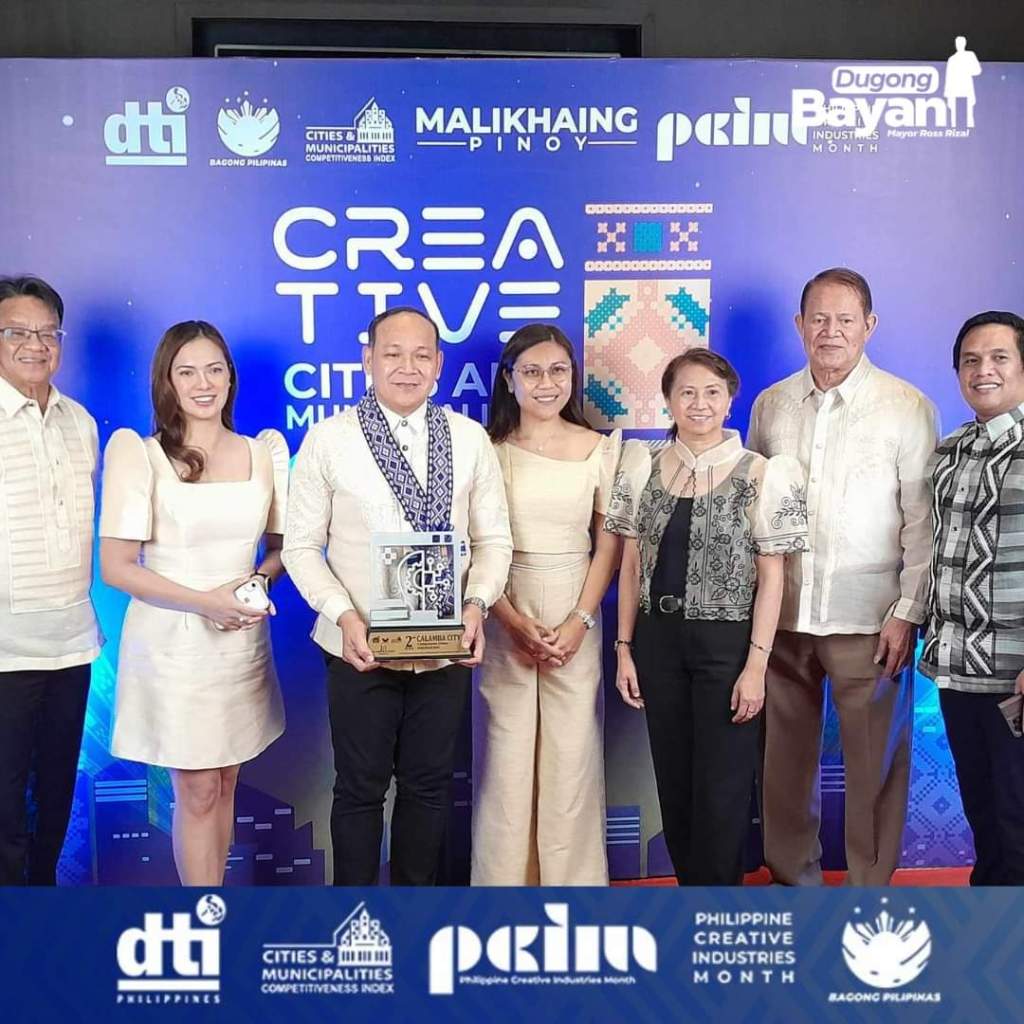 Calamba Shines as Top 1 in Laguna and Top 6 Most Competitive City in the Philippines at DTI’s Creative Cities and Municipalities&nbsp;Congress