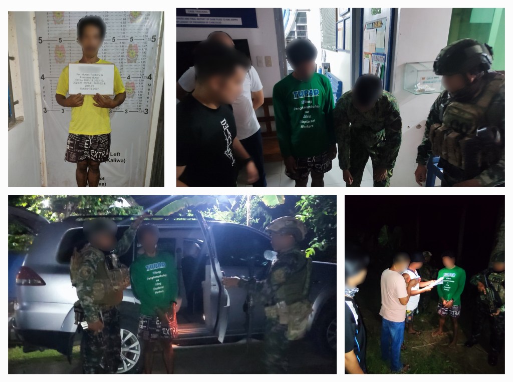 Top 4 Regional Level Most Wanted Person of PRO 8 and a non-PSR Listed CTG Member Arrested in Eastern&nbsp;Samar