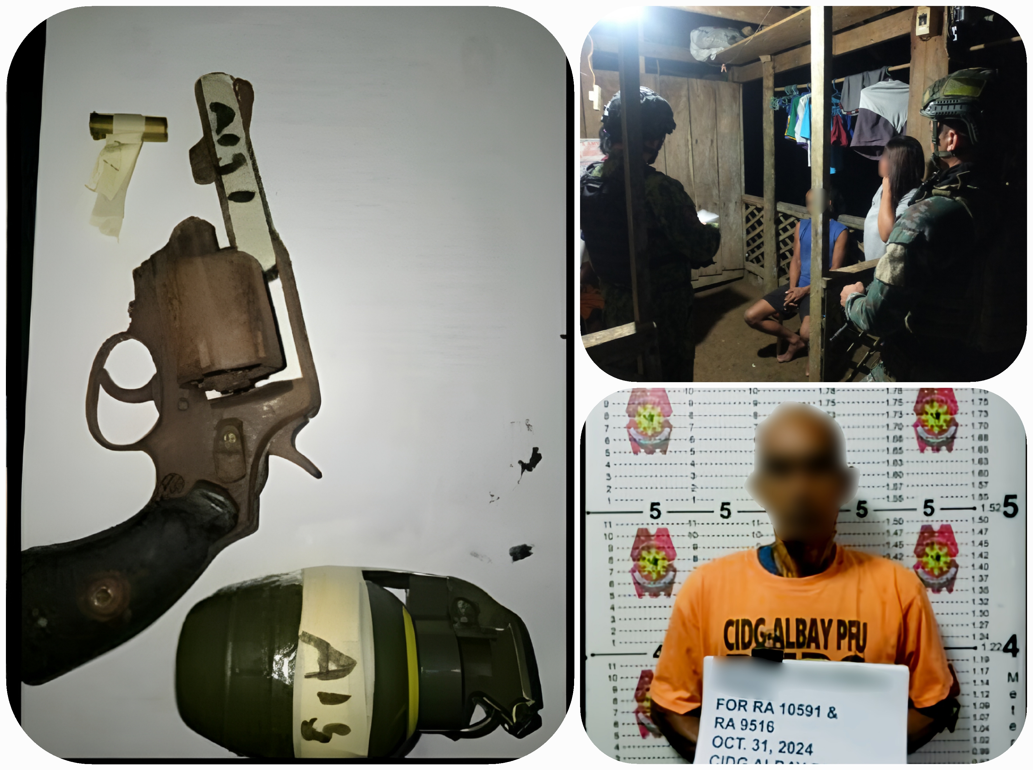 Suspect Arrested in a Joint Law Enforcement Operation in Albay – News ...