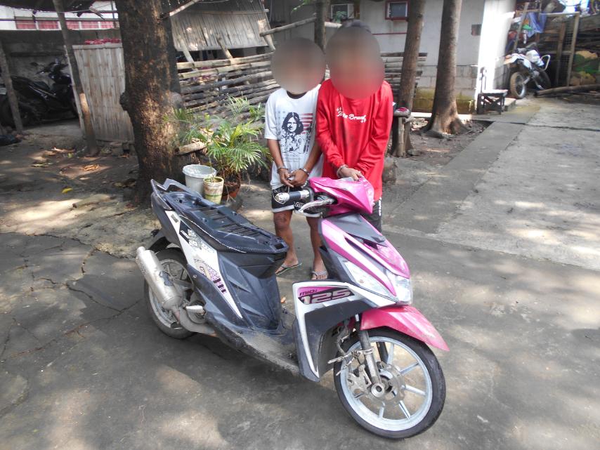 2 Suspects Arrested with Stolen Motorcycle Through Pililla MPS Oplan&nbsp;Sita