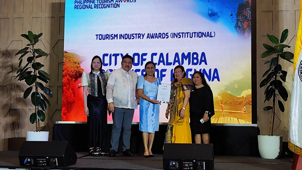 Calamba City Named Tourism Destination of the Year at CALABARZON Tourism Excellence Awards&nbsp;2024