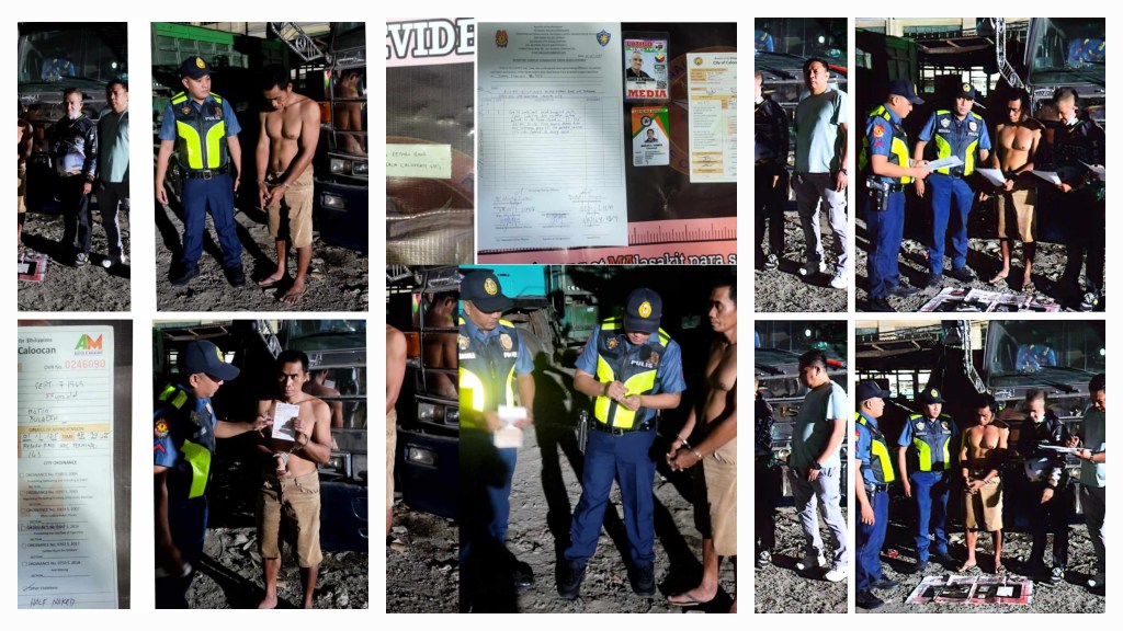 Caloocan Police Nab Suspect for Multiple Violations, Seize Suspected Shabu Worth Php&nbsp;8,100