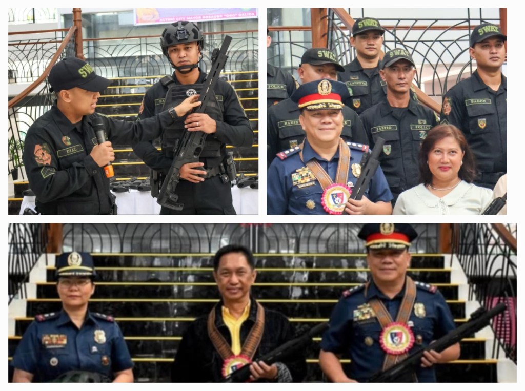 TURNOVER CEREMONY NG MGA BARIL AT KAGAMITAN NG SWAT PORMAL NG ISINAGAWA SA LUNSOD NG TAYABAS,&nbsp;QUEZON