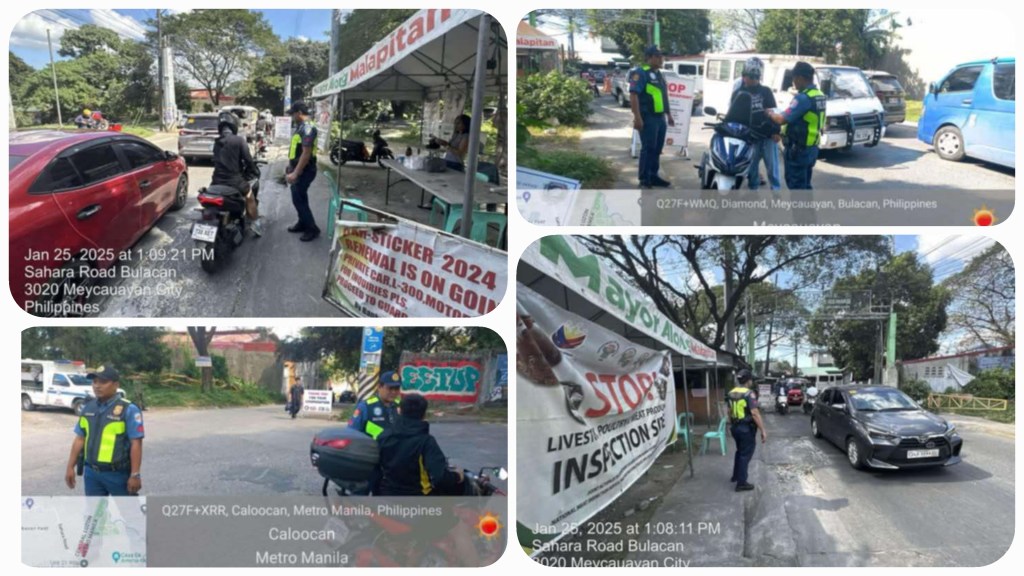 Caloocan Police Conducts Comelec Checkpoint to Strengthen Anti-Criminality Efforts