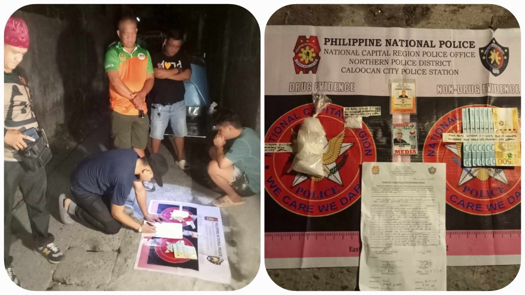 High-Value Target na Tulak ng Shabu, Timbog sa Buy-Bust Operation sa&nbsp;Caloocan