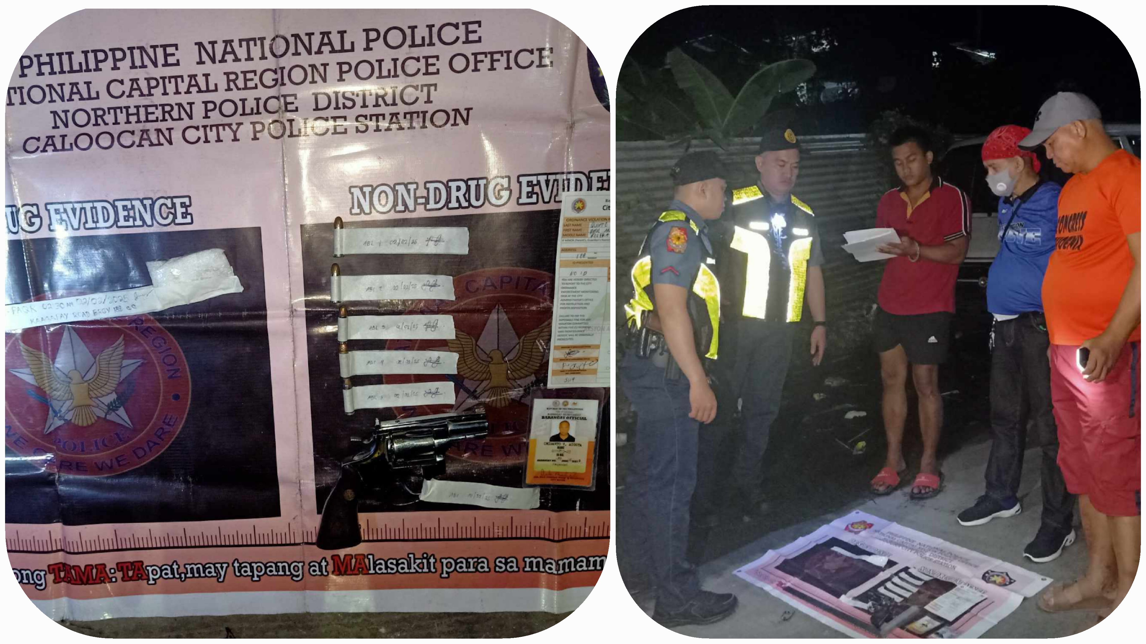 Man Arrested in Caloocan for Drugs and Firearms After Fleeing Police ...
