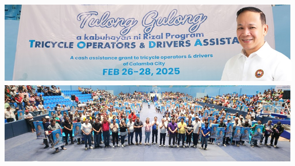 Mayor Ross Rizal, Vice Mayor Totie Lazaro, Sangguniang Panlungsod, and Congresswoman Cha Hernandez Unite for “Tulong Gulong 2025” to Support Calamba Tricycle&nbsp;Drivers