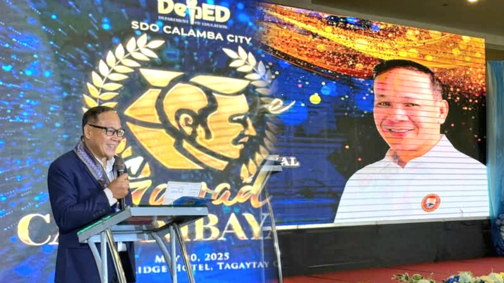 Mayor Ross Rizal Honors Calamba’s Modern Education Heroes at Gawad&nbsp;CALAMBAYANI