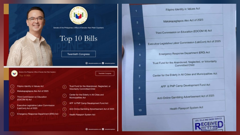 Cayetano Pushes 10 Priority Bills to Uphold Filipino Values and Strengthen Public&nbsp;Services