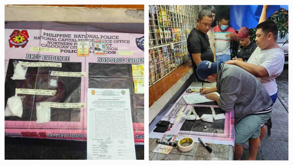 Over ₱1.3M Worth of Suspected Shabu Seized in Caloocan Buy-Bust; Two Suspects&nbsp;Arrested