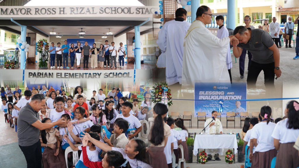 Mayor Ross Rizal Unveils New School Stage as a Gift of Hope to Parian&nbsp;Elementary