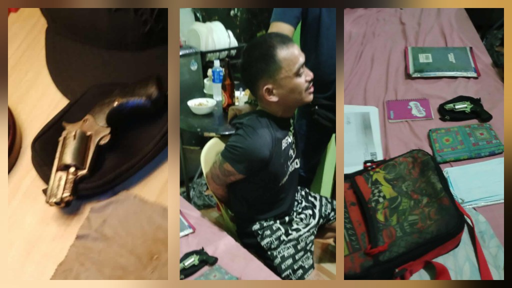 Lalaki, Arestado sa Caloocan dahil sa Paglabag sa Anti-Carnapping Act at Illegal Possession of&nbsp;Firearms