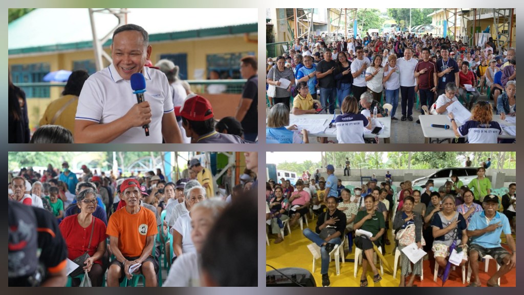 Mayor Ross Rizal Leads Social Pension Distribution for Calamba Senior&nbsp;Citizens