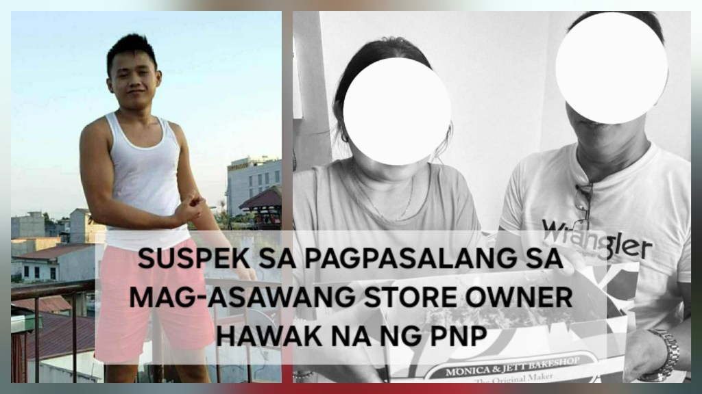 SUSPEK SA PAGPASLANG SA MAG-ASAWANG STORE OWNER HAWAK NA NG&nbsp;PNP