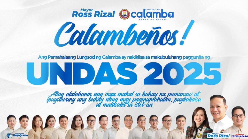 Mayor Ross Rizal Leads Calamba in Meaningful Commemoration of Undas&nbsp;2025