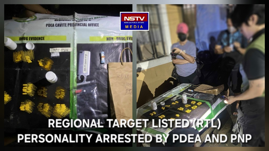 REGIONAL TARGET LISTED (RTL) PERSONALITY ARRESTED BY PDEA AND&nbsp;PNP