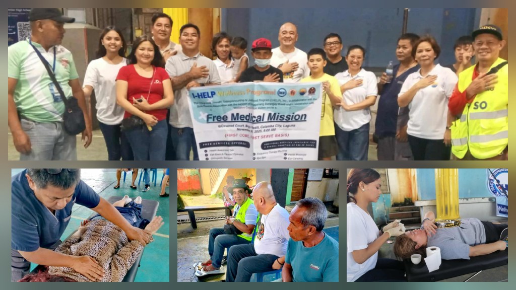 HEALING TOGETHER: FREE MEDICAL MISSION UPLIFTS CALAMBA COMMUNITY WITH COMPASSION AND&nbsp;CARE