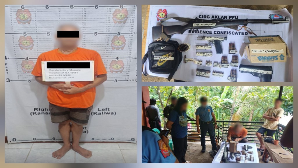 PNP Joint Operation in Aklan Nabs Suspect, Seizes High-Powered&nbsp;Firearms