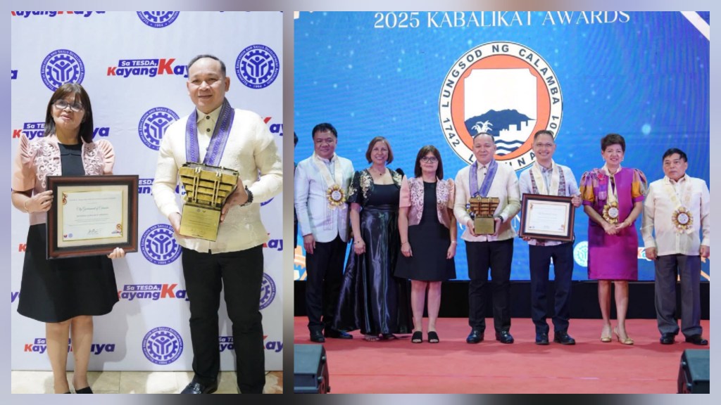 Calamba City Bags Top Honor in TESDA’s 2025 National Kabalikat Awards, Strengthens Training and Job Creation Drive Under Mayor Ross&nbsp;Rizal