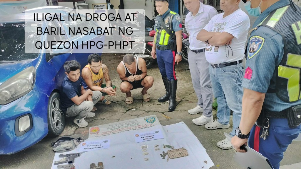 ILIGAL NA DROGA AT BARIL NASABAT NG QUEZON&nbsp;HPG-PHPT
