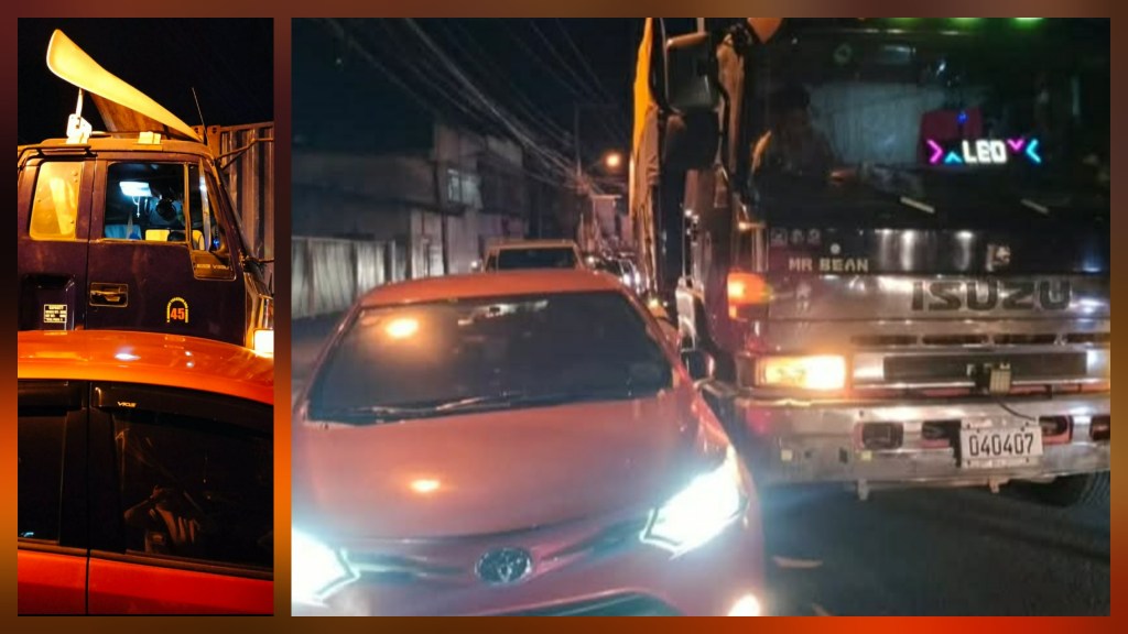 TRAK NA NAKABANGGA SA SASAKYAN NG MEDIA INISYUHAN NA NG SHOW CAUSE ORDER NG&nbsp;LTO