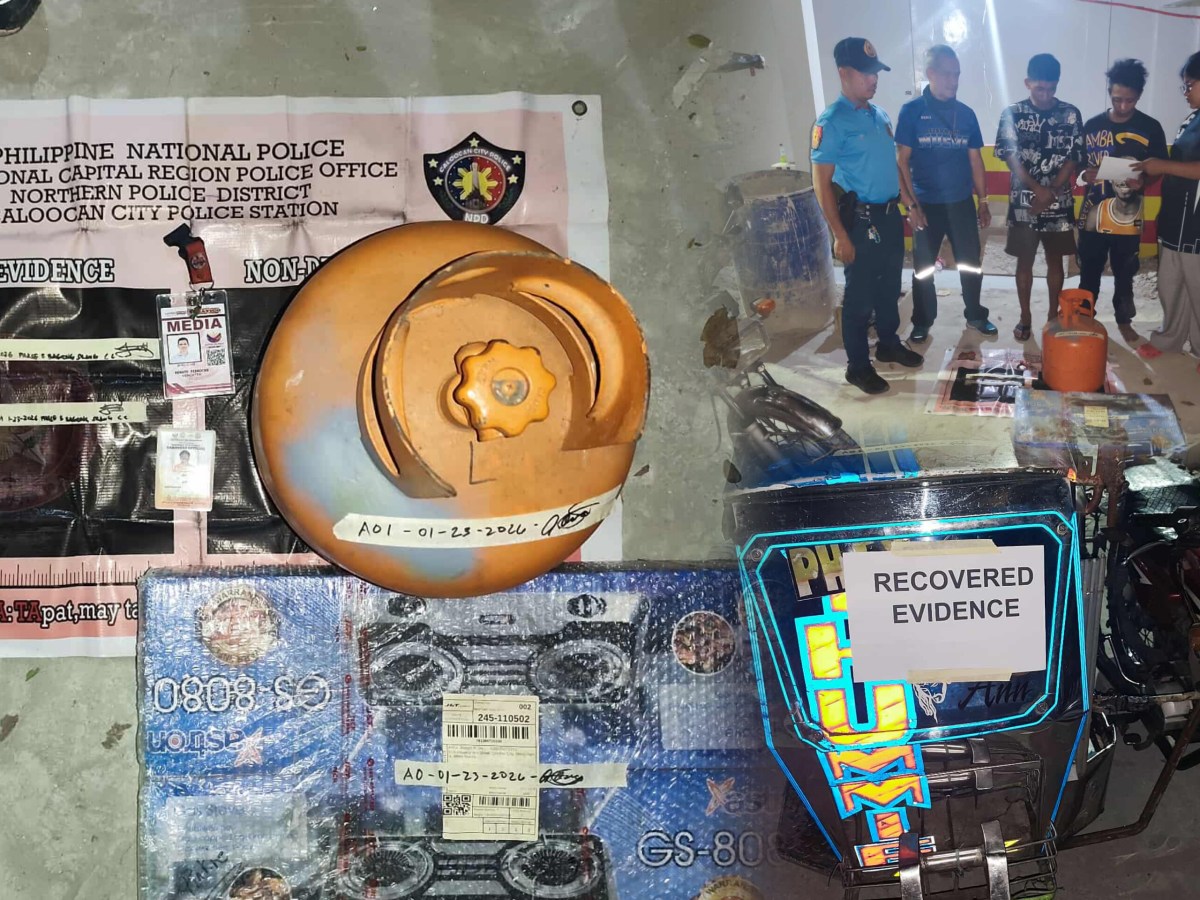 Dalawang Lalaki, Arestado sa Follow-Up Operation Kaugnay ng Robbery at Ilegal na Droga sa Caloocan&nbsp;City