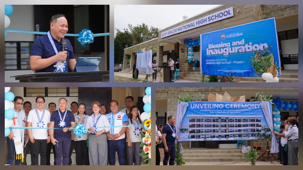 New National High School Rises in Barangay Kay Anlog, Marking a Major Step for Education in&nbsp;Calamba